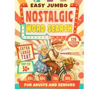 Easy Jumbo Nostalgic Word Search