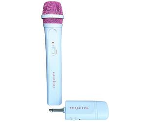 Easy Karaoke EKS-717 microfono senza fili, rosa/bianco