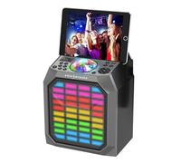 EASY KARAOKE HUB PARTY CON SPETTACOLO DI LUCE E MICROFONO WIRELESS