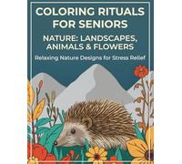 Easy Large-Print Coloring Book for Adults and Seniors: Simple, Relaxing Stress-Relief Designs with Animals, Flowers, Dragonflies, and Scenic Landscapes