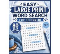 Easy Large Print Word Search for Beginners Vol. 3: 80 Simple Large Print Puzzles for Adults and Seniors | Food and the Kitchen