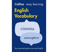Easy Learning English Vocabulary (Tascabile) Collins Easy Learning English