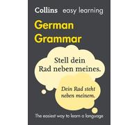 Easy Learning German Grammar (Tascabile) Collins Easy Learning