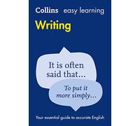 Easy Learning Writing (Collins Easy Learning English) [Lingua inglese]