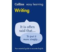 Easy Learning Writing (Tascabile) Collins Easy Learning English