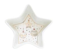 Easy life ciotola a stella in porcellana fine china diametro cm. 15 altezza cm. 5 in scatola regalo r1323#chli