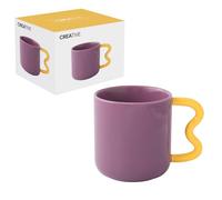 Easy Life Confezione da 1 mug 35 cl in porcellana creativa viola