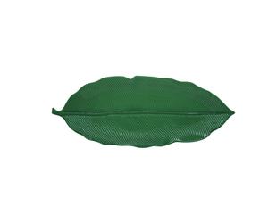 EASY LIFE Leaves Ciotola Coppa Foglia 47x19cm Porcellana Verde