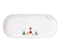 Easy Life LSNO1344 - Piatto rettangolare Let it Snow 34 x 15 cm