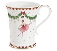 EASY LIFE Magie de Noel Tazza Caffè Mug Natalizia 300ml Porcellana