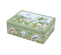 EASY LIFE Paradise Sauvage Scatola Porta Bustine da The in Latta 20,5x16cm