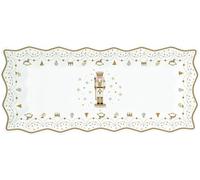 EASY LIFE Piatto da portata 40x18 cm in porc.in c.b. ROYAL NUTCRACKER