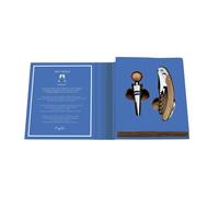 EASY LIFE Set Vino 2 Pezzi Tappo Vino e Cavatappi in Confezione Regalo