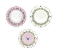EASY LIFE Spring Parade Servizio Tavola Piatti Set 18 Pezzi Porcellana