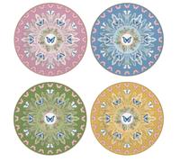 EASY LIFE Spring Parade Set 4 Piatti Dessert in Scatola Regalo 19cm Porcellana