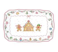 Easy Life SWEC1483 - Piatto rettangolare Sweet Christmas 35 x 23 cm