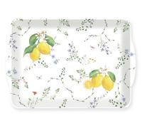 Easy Life VASSOIO 33X22CM IN MELAMINE FIORI E LIMONI