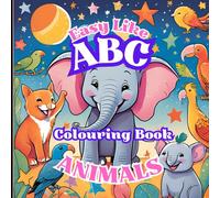 Easy like ABC with Animals - Colouring Book for Kids