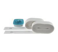 Easy Lines Midcourt Linee Laterali 4 Rotoli Campo In Terra Rossa-Bianco