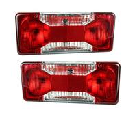 Easy Link 2x Fanali Luci Posteriori 12V 24V per Rimorchi Camion Telaio Piattaforma Furgoni Pianali Compatibili con Iveco Daily 2006- Peugeot Boxer 2006- Fiat Ducato 2006- Citroën Jumper 2006-