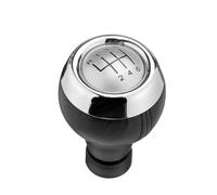 Easy Link Pomello del cambio leva del cambio a 6 marce compatibile con Mini Cooper R55 R56 R57 R58 R59 R60 R61 F54 F55 F56 F57 (6 marce, cromato)