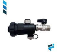 Easy Mag Filtro Defangatore Magnetico 3/4" con Valvola Universale per Caldaie a