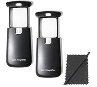 EasY Magnifier Lente Di Ingrandimento 3x Con Luce Led Chiara; La Migliore Lente D'ingrandimento Piccola Con Lente Acrilica Protetta; Lente Palmare Un Regalo Come Ausilio Visivo Per La Lettura