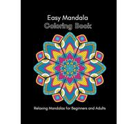 Easy Mandala Coloring Book