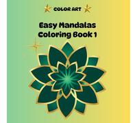 Easy Mandalas Coloring Book 1