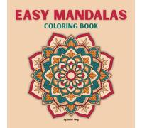 Easy Mandalas: Easy Mandalas Coloring Book