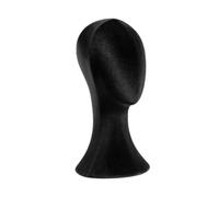 Zialofi Easy Mannequin Head Model Storage Pin Storage Hold Schermata di Visualizzazione SLUK, Nero