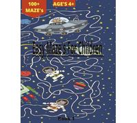 Easy Mazes For Children Book 1, 100+ Mazes.: Easy Beginner Mazes for Preschoolers and Early Elementary | Screen-Free Learning Activity Book 100+