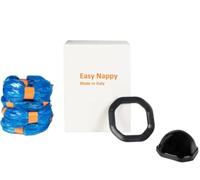 Easy Nappy - Ricariche Mangiapannolini Compatibile con Angelcare-Dress Up Compreso di Ghiera per il Riutilizzo del Cestello Contenitore e Sfera per la Facile Ricarica