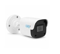 EASY-P TELECAMERA BULLET IP POE 2MP FULL HD IA OTTICA 2.8MM MICROFONO IP66 IR25M