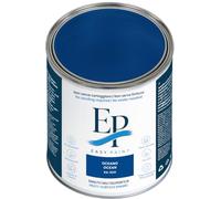 Easy Paint Smalto ad Acqua Satinato Multisuperficie per Mobili Legno e Ferro 1 L Oceano RAL 5010 - Vernice Lavabile e Antigraffio, Fondo Colore e Finitura in Uno, Non Serve Carteggiare