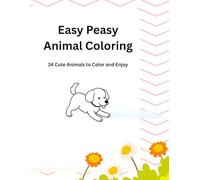 Easy Peasy Animal Coloring doodle paws and whiskers tales