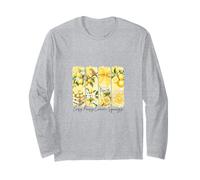 Easy Peasy Lemon Squeezy - Simpatica decorazione estiva al limone Maglia a Manica