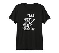 Easy-Peasy Mille Volte praticare la Chitarra elettrica Maglietta Premium