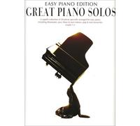 Easy Piano Edition Great Piano Solos - the Black Book Easy Piano Ed. (Tascabile)