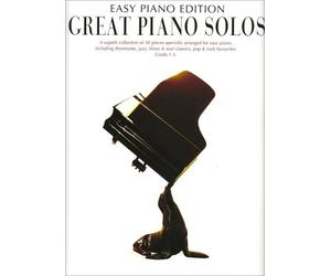 Easy Piano Edition Great Piano Solos - the Black Book Easy Piano Ed. (Tascabile)