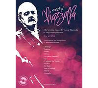 Easy Piazzolla: Cello (Book/CD). For Violoncello