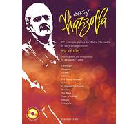 Easy Piazzolla: Violin (Book/CD). For Violino