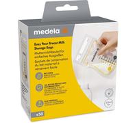 Medela Sacche Monouso Easy Pour per la Conservazione del Latte Materno, Capacità 210 ml, Design a Prova di Perdite con Protezione del Latte, Senza BPA, Confezione da 50 Pezzi