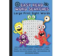 Easy Read Word Searches: Large Print Sight Words