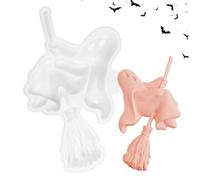 Easy Release Halloween Ghost Silicone Molds Spooky Casting Mould Non Stick