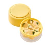 Easy Release Ice Maker, Press Type Freezer Mould, 8.5x4.5 Inch Tray with Lid, Flessibile Silicone Beverage Tool, Tiny Cube Maker with Compact Style, Kitchen Accessory for Iced Coffee and Tea