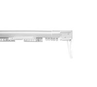 Easy Scorritenda estensibile, Bianca, 122-213 cm