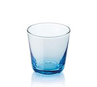 EASY SET 6 PZ BICCHIERE LIQUORE COLORE ACQUAMARE CL8