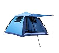 Easy Set Up Dome Tenda per Vacanza Doppio Strato 3-4 Poppalte Pop-up Tenda per Comfort 215 x 215 x 145 cm Backpack Impermeabile Tenda da Escursioni all'aperto con Una Borsa da Trasporto