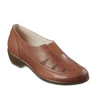 Easy Spirit Mocassini Daisie Donna, Cuoio marrone, 43 EU Larga